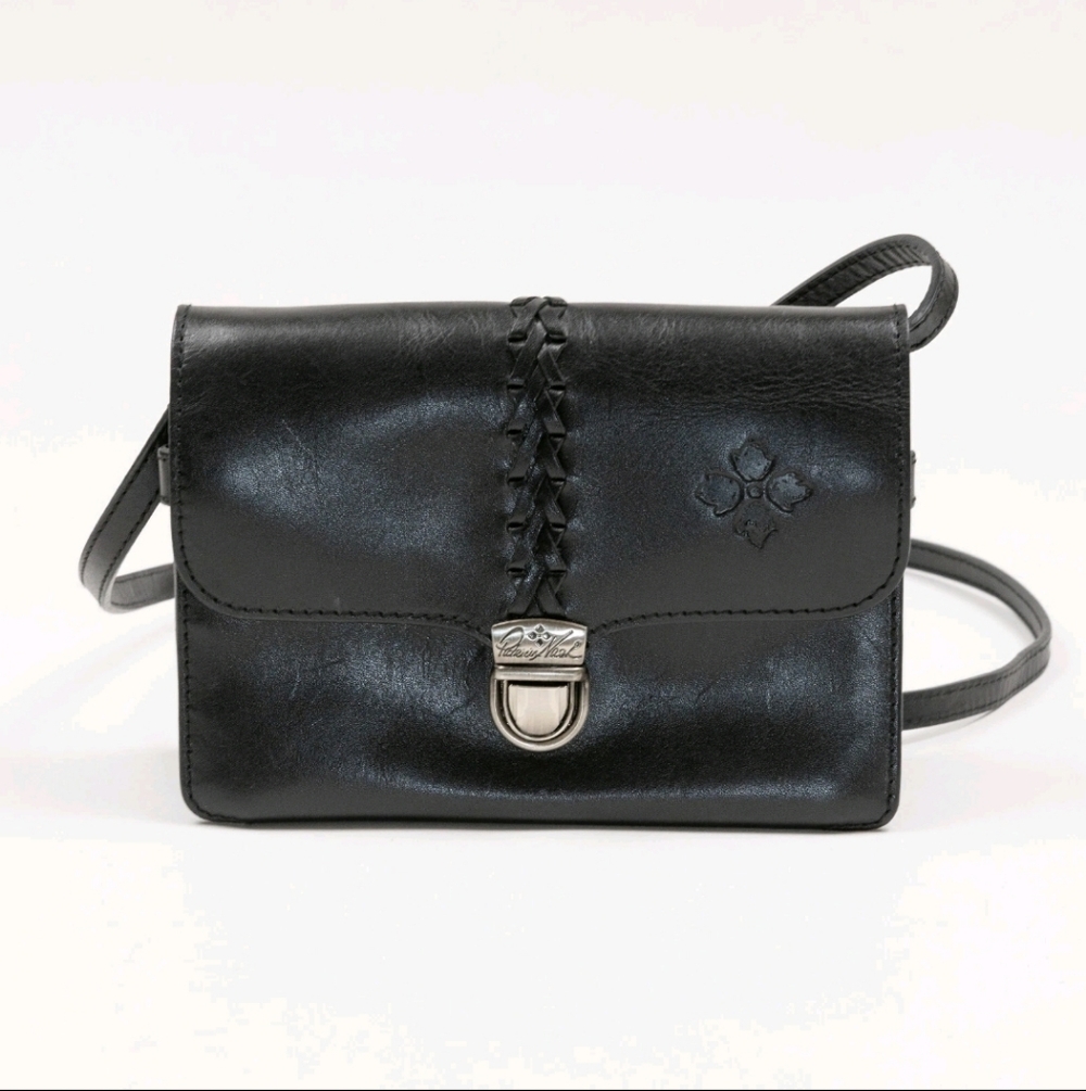 PATRICIA NASH BIANCO CROSSBODY ORGANIZER IN BLACK